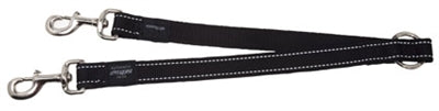 Rogz para perros leñador divisor negro