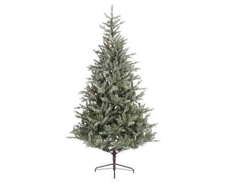 Everlands pino allison árbol de Navidad artificial de lujo abeto azul 150 cm de alto verde con agujas realistas diámetro 97 cm