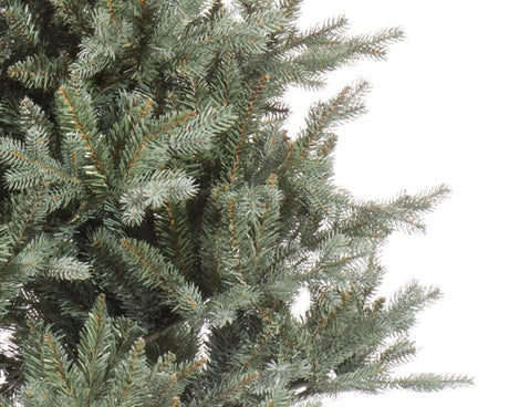 Everlands pino allison árbol de Navidad artificial de lujo abeto azul 150 cm de alto verde con agujas realistas diámetro 97 cm