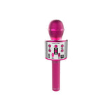 Micrófono de fiesta bluetooth Idance rosa | 2 piezas