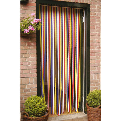 Mosquitera de cintas de aprox. 90x210cm, 36 tiras de plástico