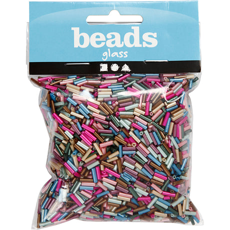 Creativ Company Beading Mix Colors metálicos, 130 gramos
