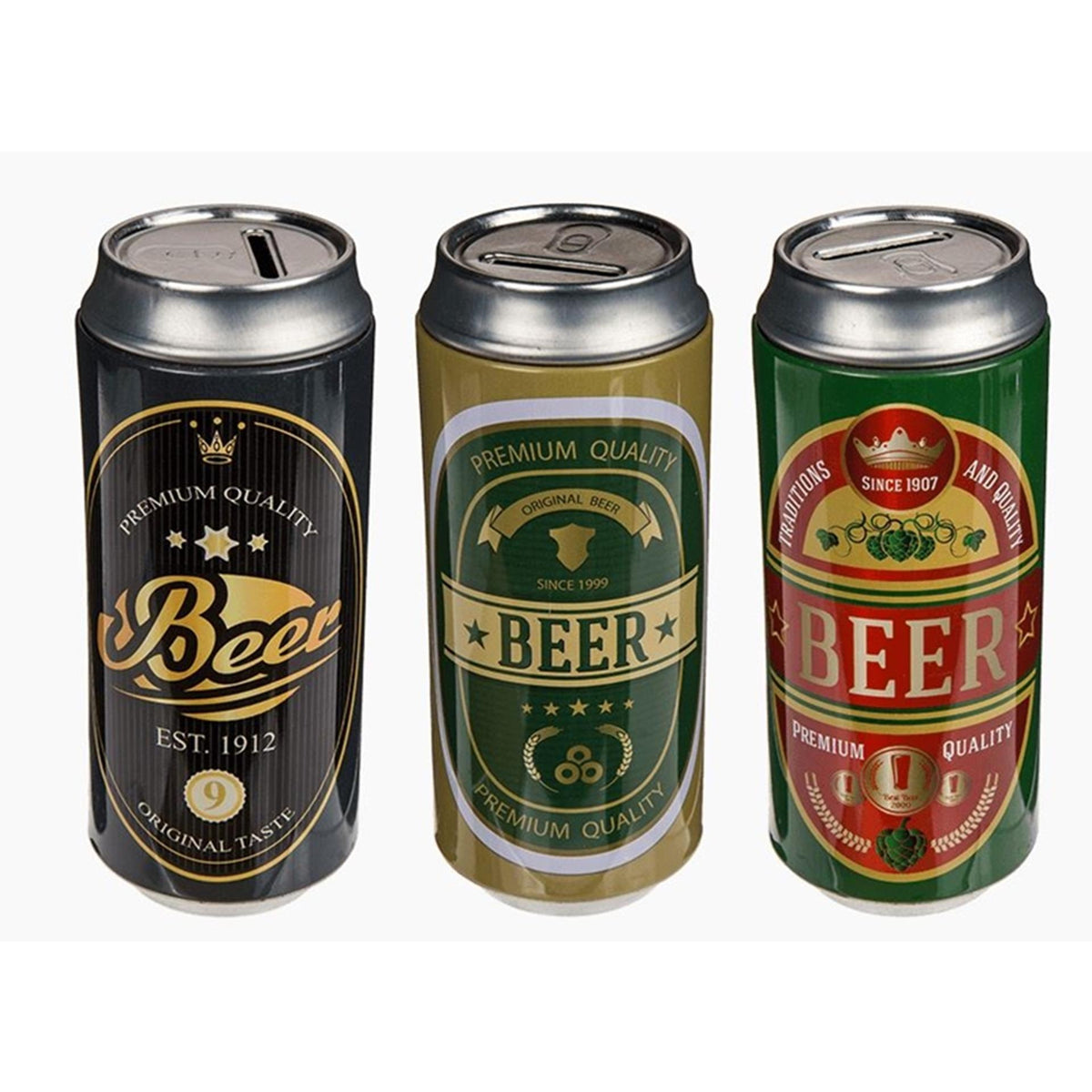 Lata de cerveza de hojalata Ootb Savings 16x7cm