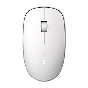 Rapoo m200 silencioso ratón óptico inalámbrico multimodo silencioso blanco