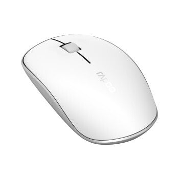 Rapoo m200 silencioso ratón óptico inalámbrico multimodo silencioso blanco