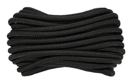 Vorel gevlochten touw 14mm 20m zwart