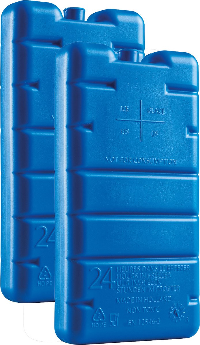 Curver - elementos de refrigeración azules - 2 piezas - elemento de refrigeración para nevera portátil