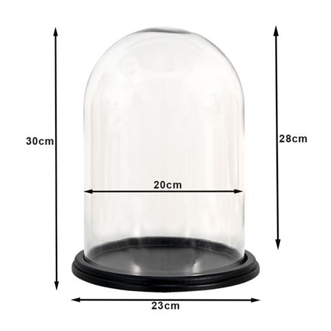 Clayre eef campana campana 6gl3477 transparente 23x29 cm