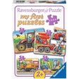 Ravensburger en el trabajo - mis primeros rompecabezas -2+4+6+8 piezas - rompecabezas para niños