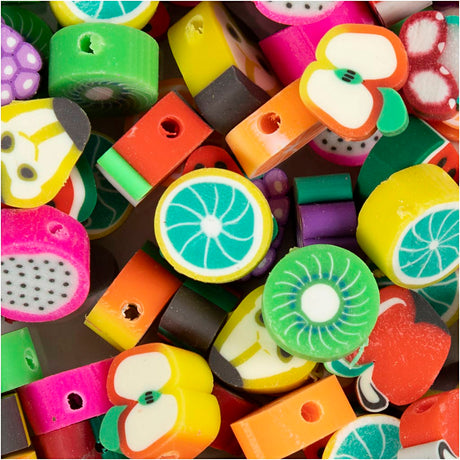 Empresa creativa http: www.cchobby.nl figure-beads-fruit-d-10-mm-hole-size-1-5-mm-60-piece-1-box