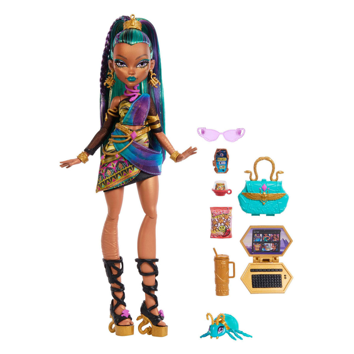 Mattel nefera de nile muñeca de moda