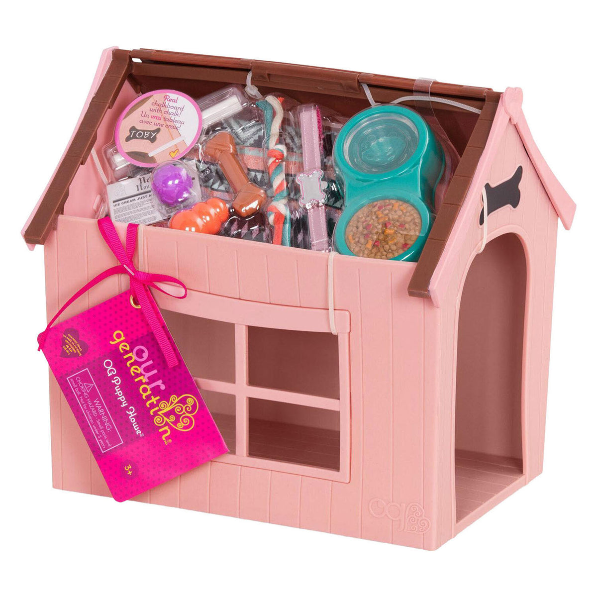 Hondenhok met accessoires