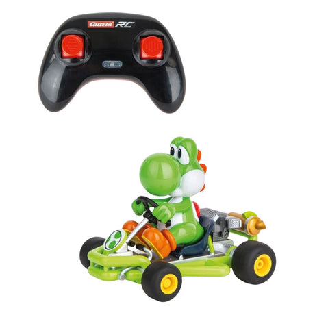Carrera rc mario pipe kart carreras de coches yoshi - 1:18