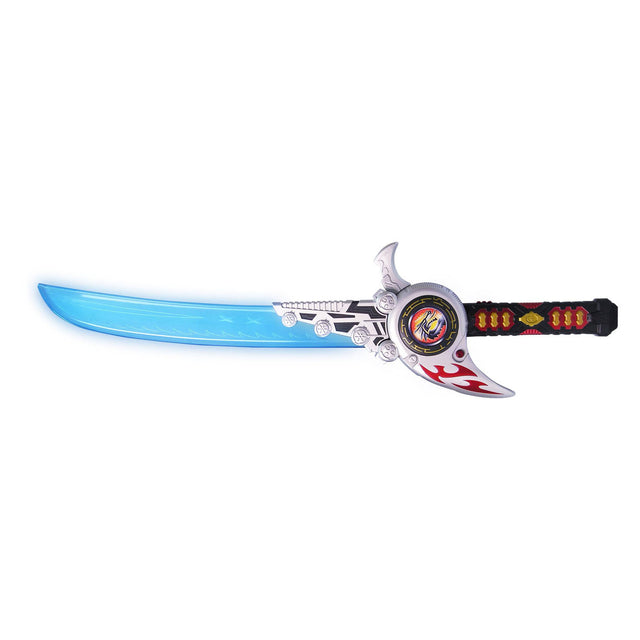Espada de tiro de disco de poder para niños felices