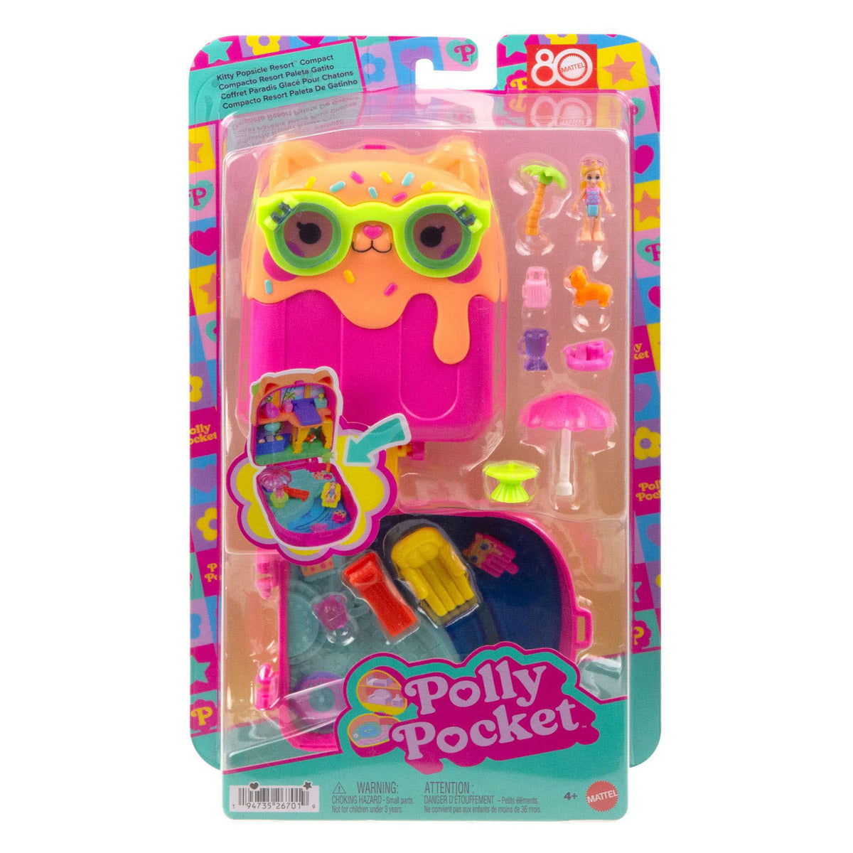 Juego compacto de paletas Ty Polly Pocket Kit