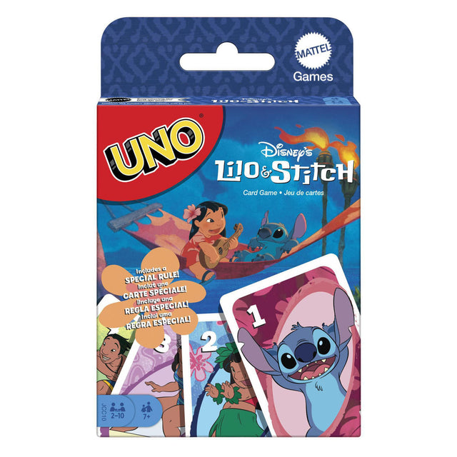 Juego de cartas mattel uno disney lilo y stitch
