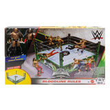 Mattel ring de lucha wwe con 2 figuras de juego