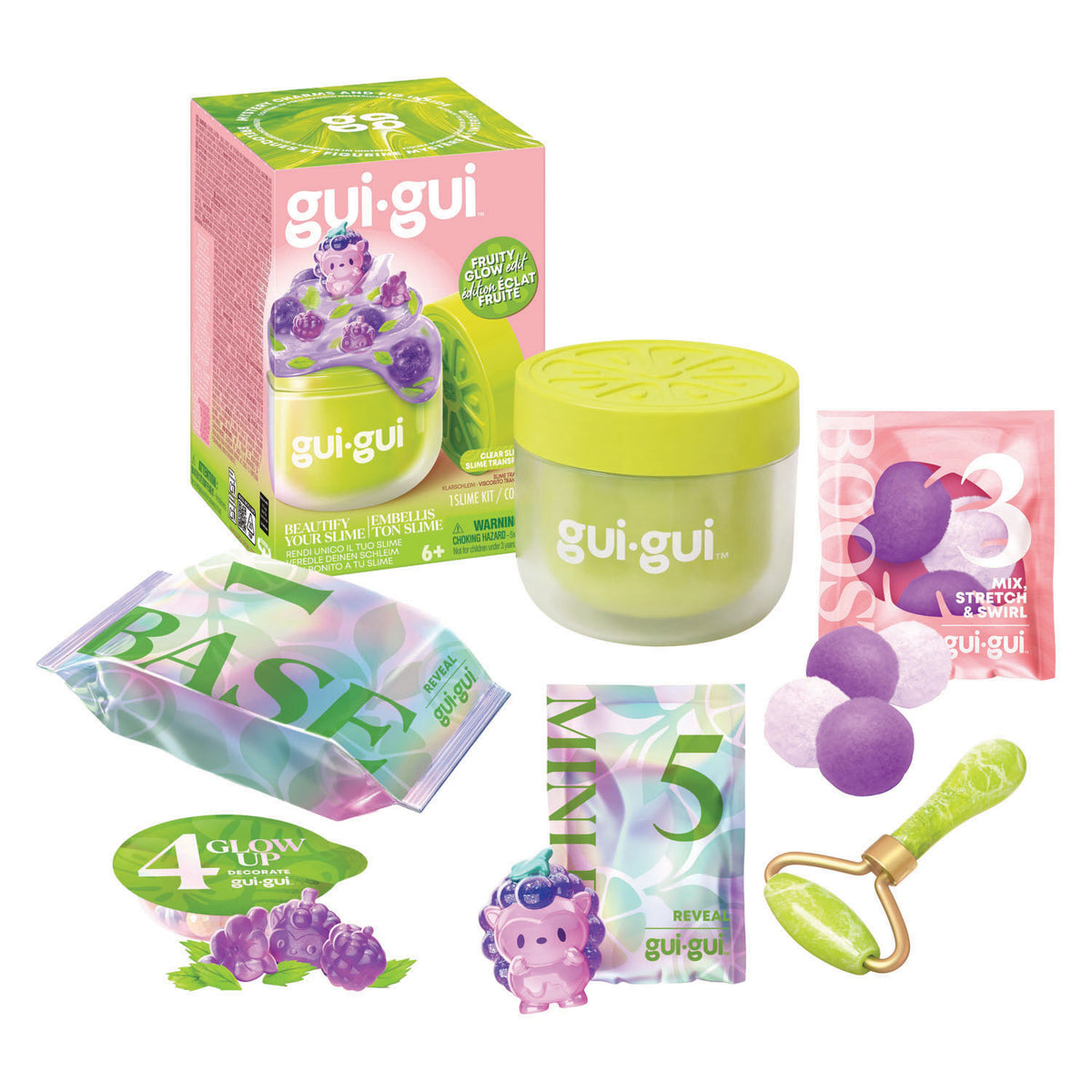 Spectron gui gui single pack fruity glow clear slijm