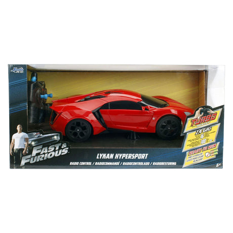 Jada rc coche controlado fast furious rc lykan hypersport - 1:17