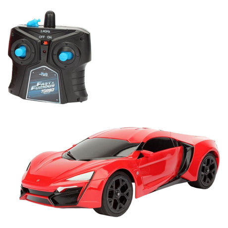 Jada rc coche controlado fast furious rc lykan hypersport - 1:17
