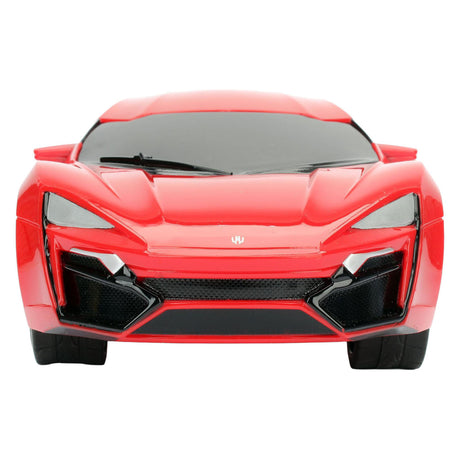 Jada rc coche controlado fast furious rc lykan hypersport - 1:17