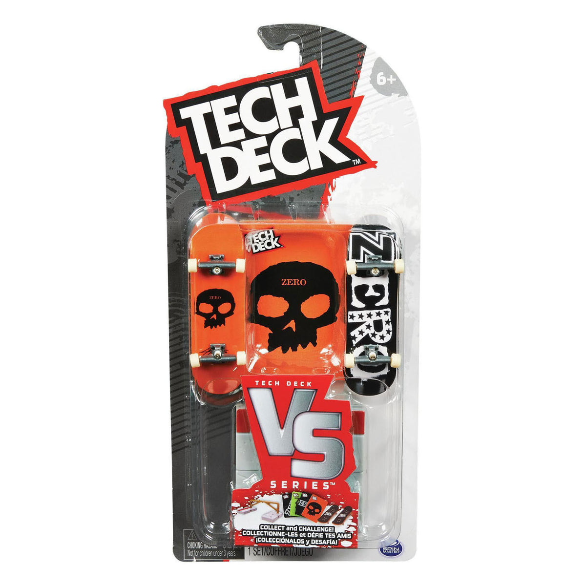 Spin master tech deck versus serie con patinetas de 2 dedos