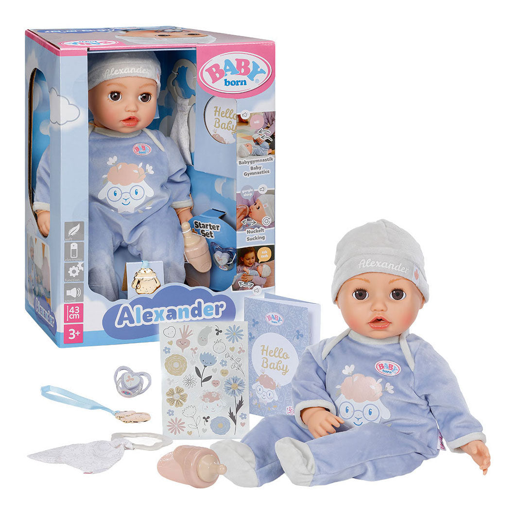Bebé nacido alejandro - 43cm