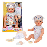 Bebé nacido perro lukas de tacto suave - 36cm