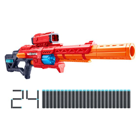 Xshot zuru x-shot excel red range x8 blaster con 24 flechas