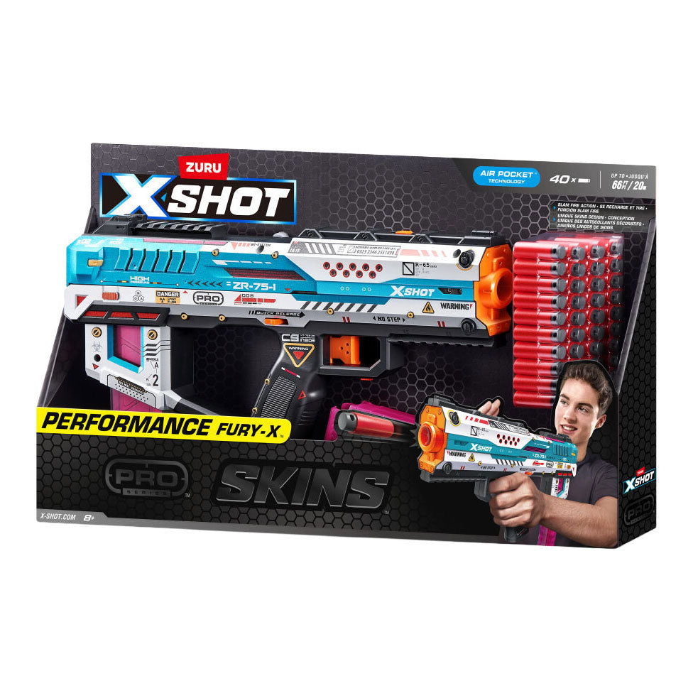 Zuru x-shot pro performance fury-x - 40 dardos