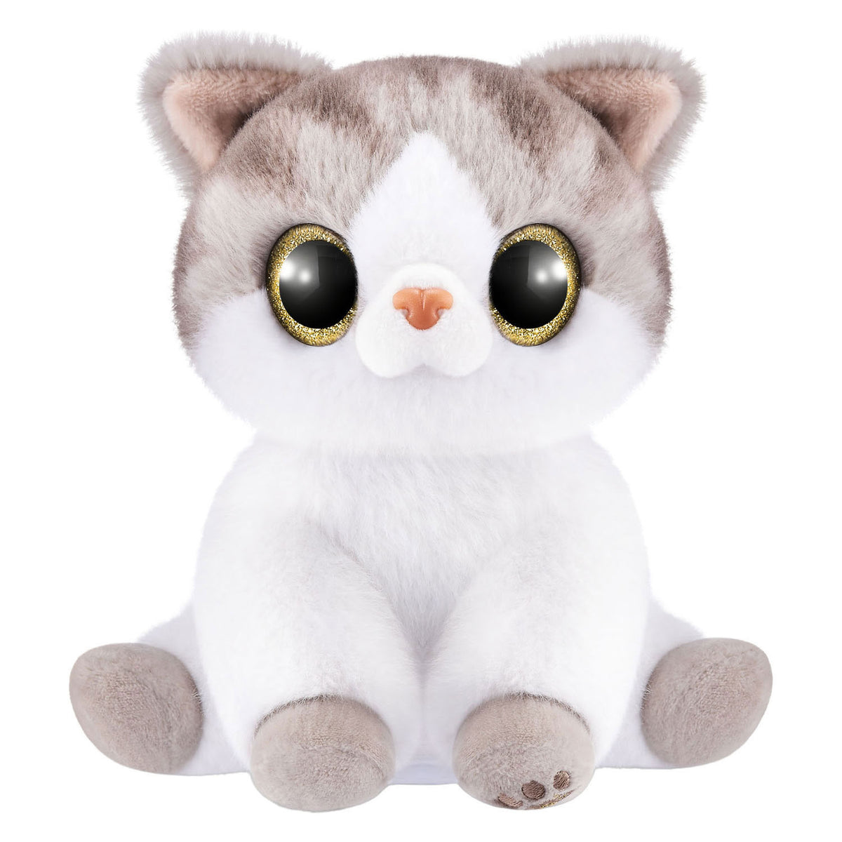 Pets alive zuru smitten kitten knuffel - met 10 geluiden - verrassingsitem