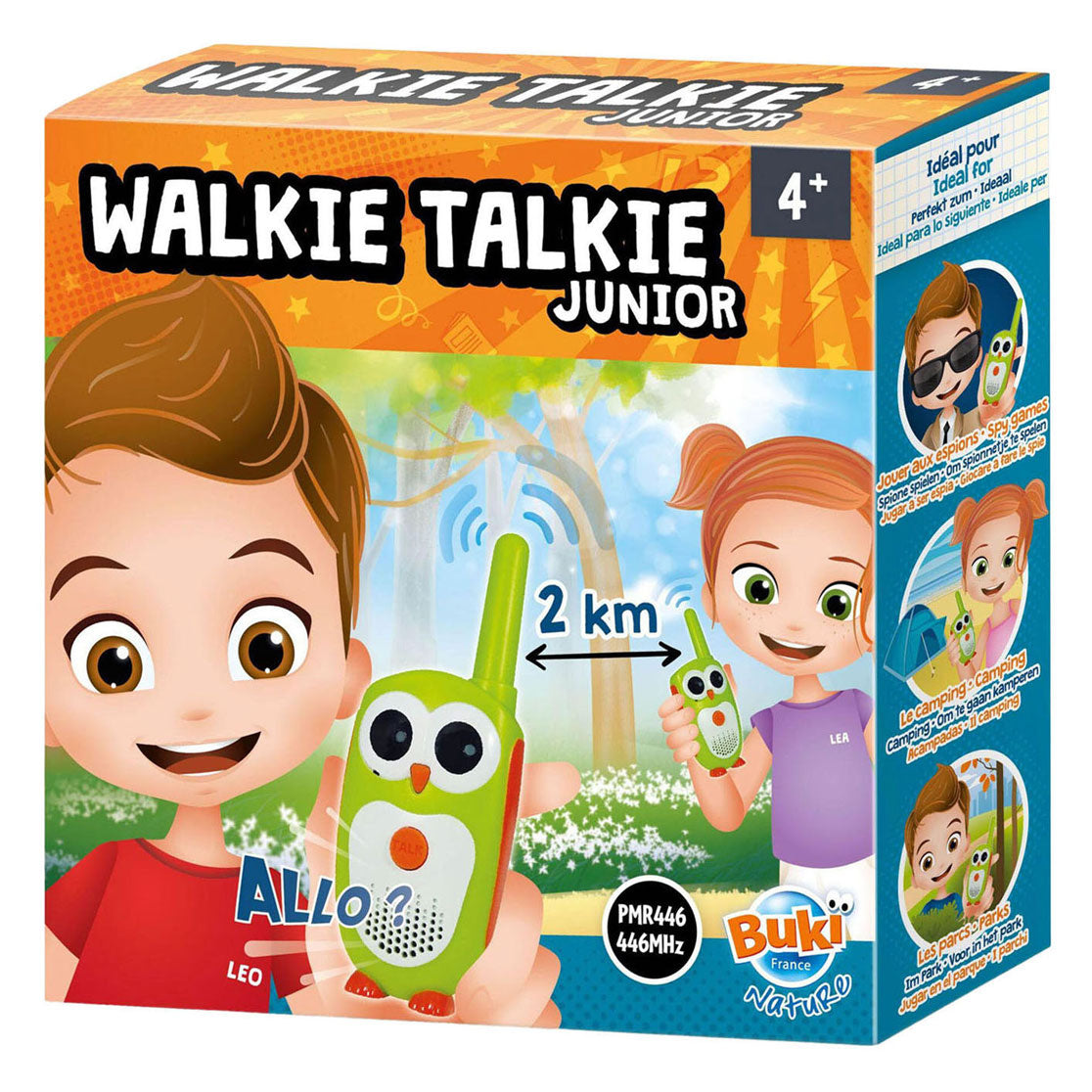 walkie talkie naturaleza junior