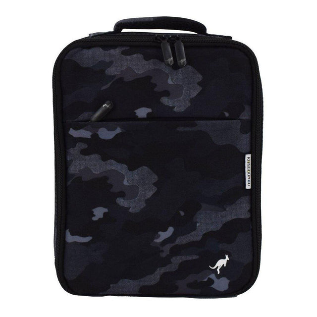 Bolsa de almuerzo de camuflaje gris Kangourou