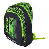 Mochila árbol Minecraft con 2 compartimentos - 38x28x16cm