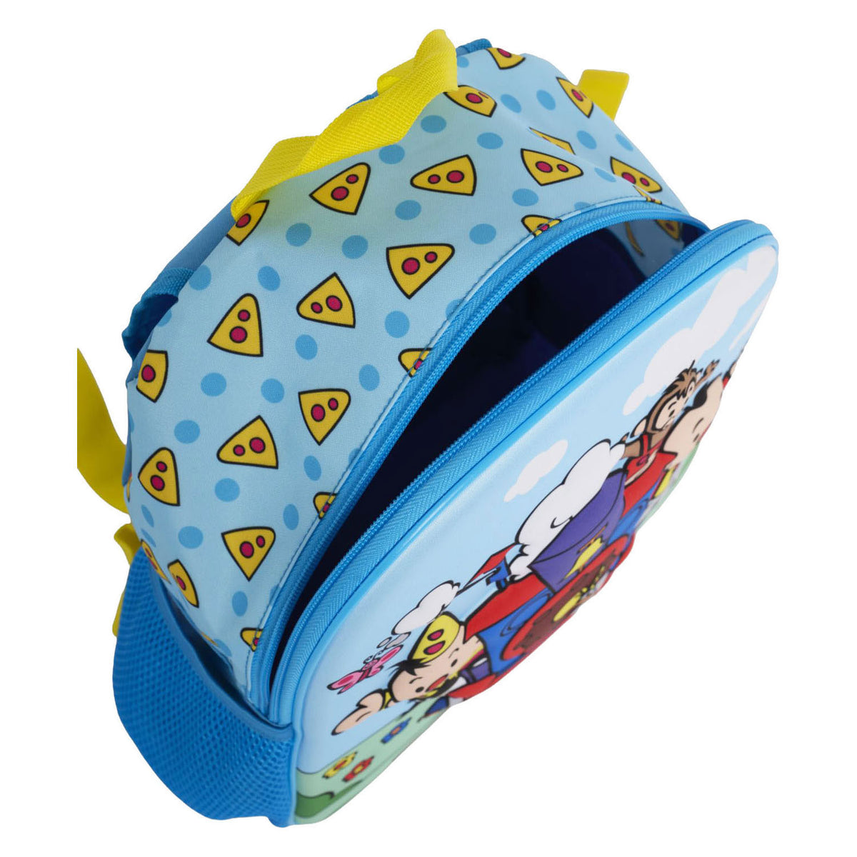 Mochila 3D Studio 100 bumba train con bolsillos laterales