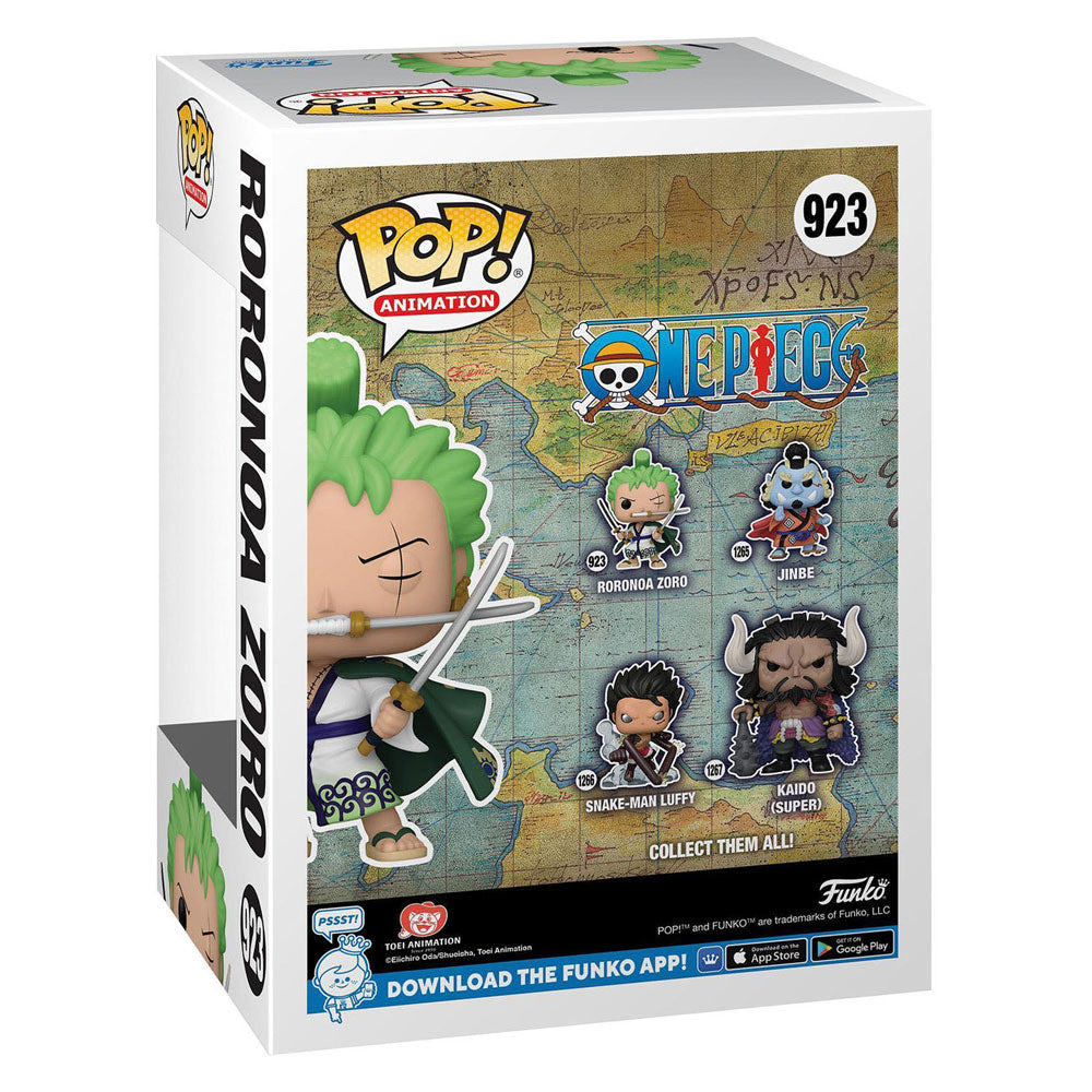 Funko roronoa zoro - ¡pop! - una pieza