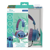 Auriculares 3d con cable lexibook stitch de disney