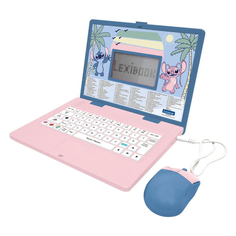 Portátil educativo Stitch con 82 actividades.