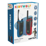 Walkie talkies kidywolf kidytalk azul rojo
