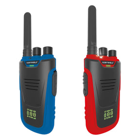 Walkie talkies kidywolf kidytalk azul rojo