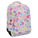 Mochila para aula Kipling - sello de flores