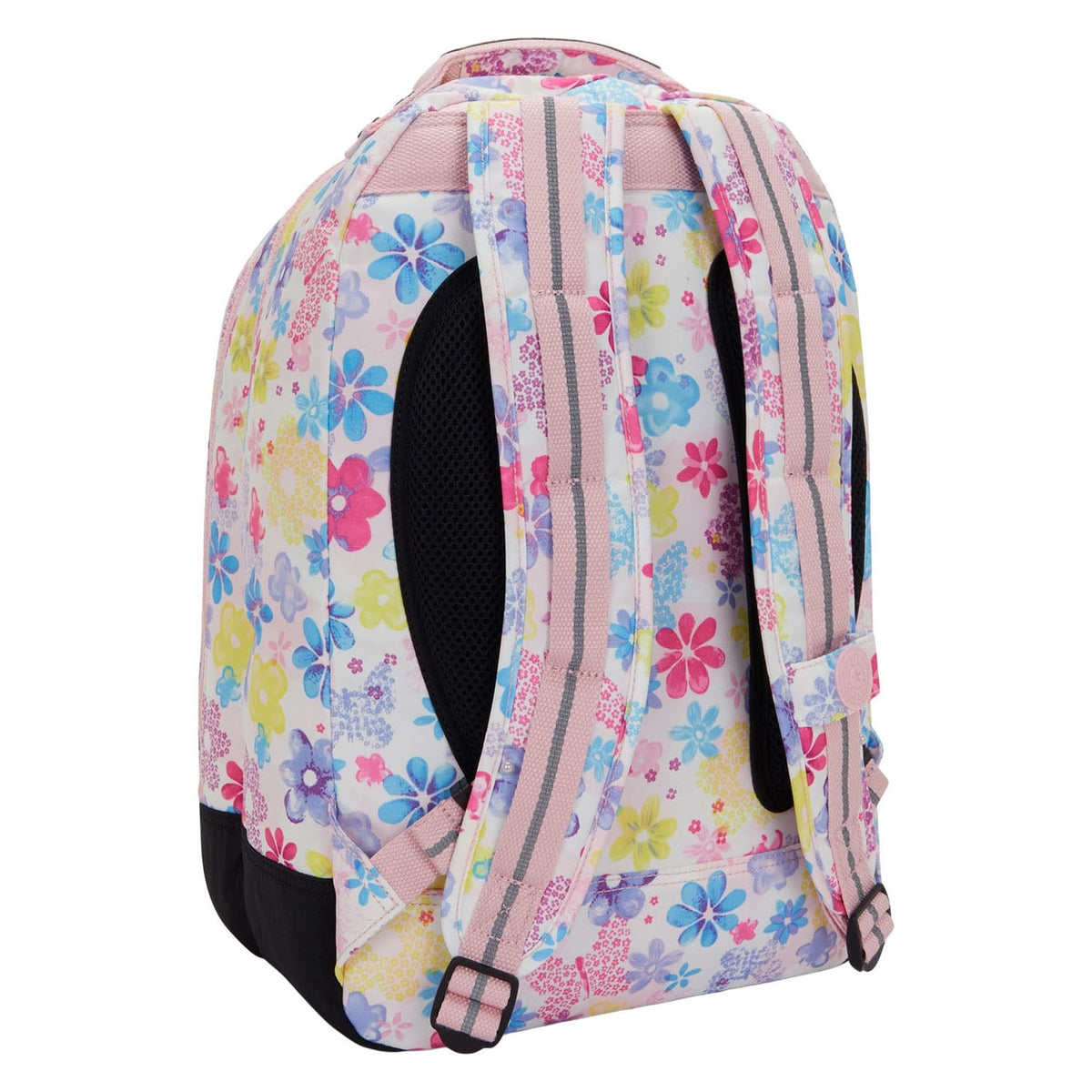 Mochila para aula Kipling - sello de flores
