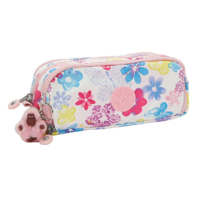 Estuche Kipling gitroy - sello de flores