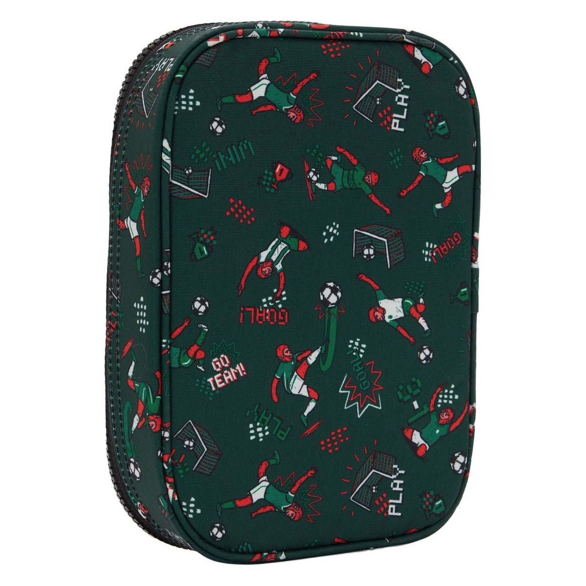 Estuche Kipling 100 - estampado de fútbol