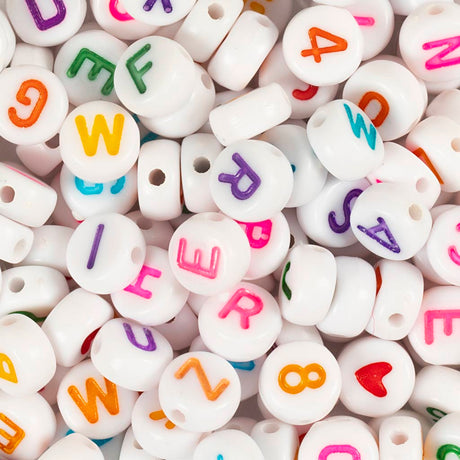 Empresa creativa https: www.cchobby.nl letterbeads-size-7-mm-holesize-1-2-mm-approx-200-piece-white-25-gr-1-box-699070