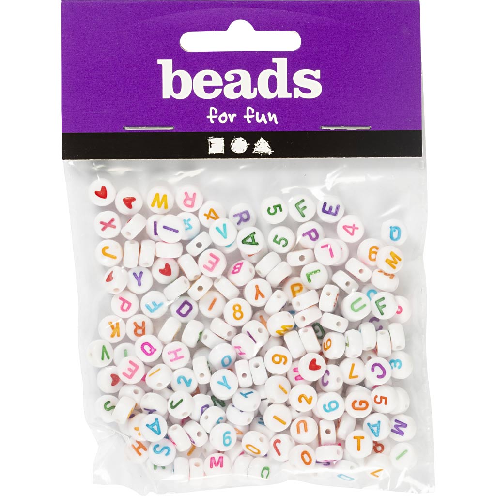 Empresa creativa https: www.cchobby.nl letterbeads-size-7-mm-holesize-1-2-mm-approx-200-piece-white-25-gr-1-box-699070