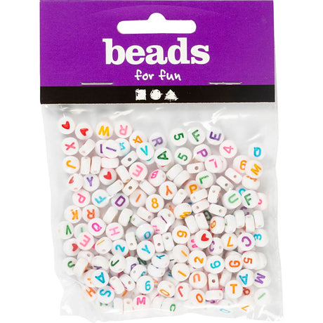Empresa creativa https: www.cchobby.nl letterbeads-size-7-mm-holesize-1-2-mm-approx-200-piece-white-25-gr-1-box-699070