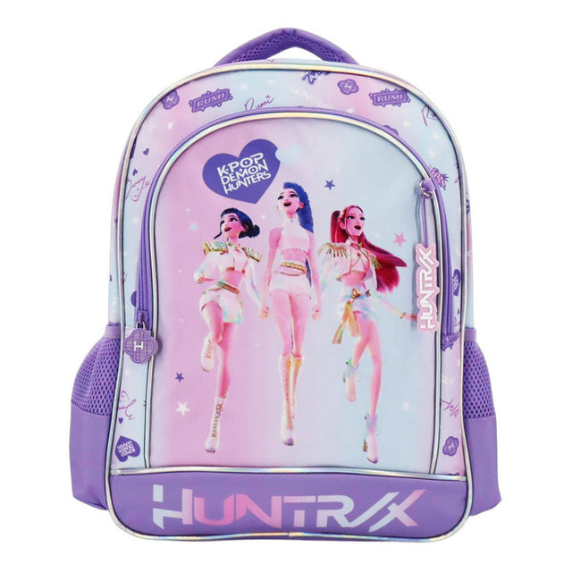 Mochila K-pop cazadores de demonios 2 compartimentos