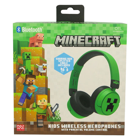 Otl tecnologías auriculares bluetooth minecraft (mc1231)
