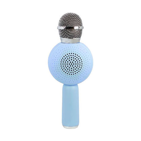 OTL Technologies Bluey - micrófono de karaoke inalámbrico para niños - pantalla LED iluminada - altavoz - distorsión de voz